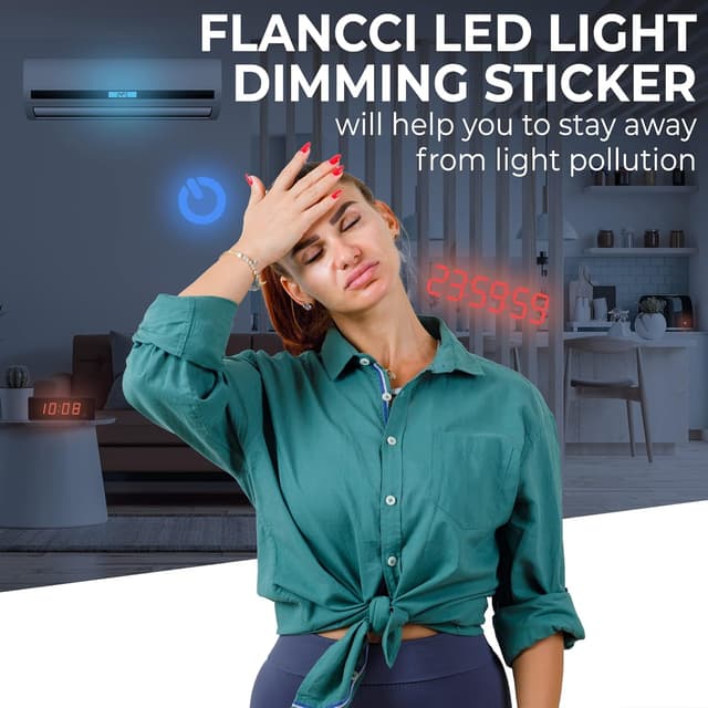 Detalle 2 de FLANCCI LED Light Blocking Stickers, 80% dimming