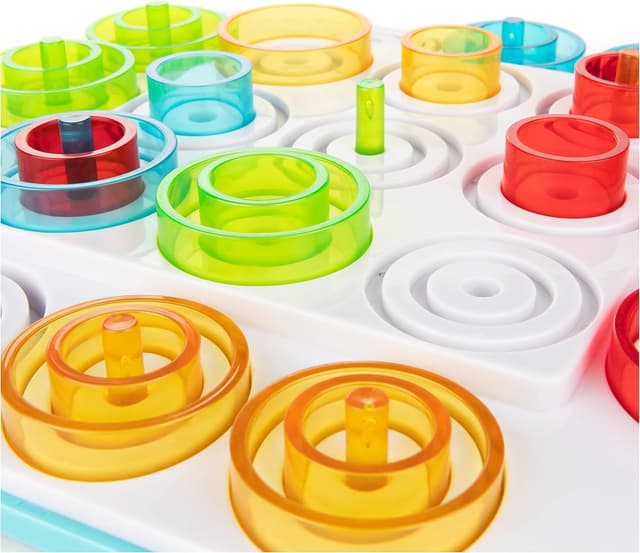 Detalle de Spin Master Otrio Nouvelle édition – Strategiespiel für 2–4 Spieler ab 8 Jahren
