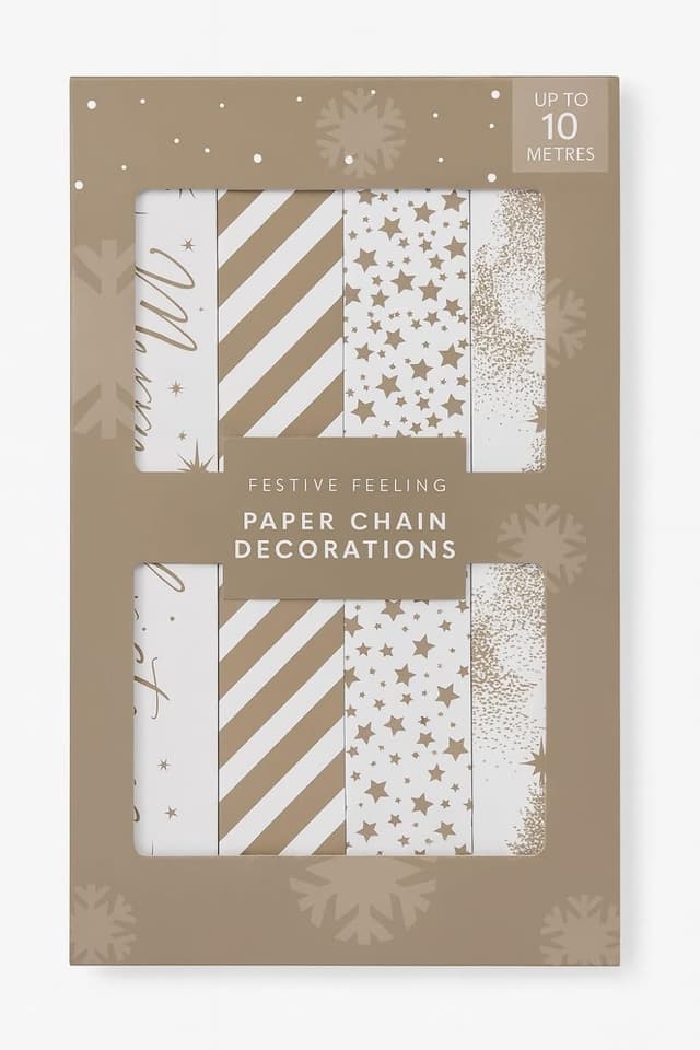 Imagen de eBoutik Paper Chain Kit Golden Stars en OfertitasTOP