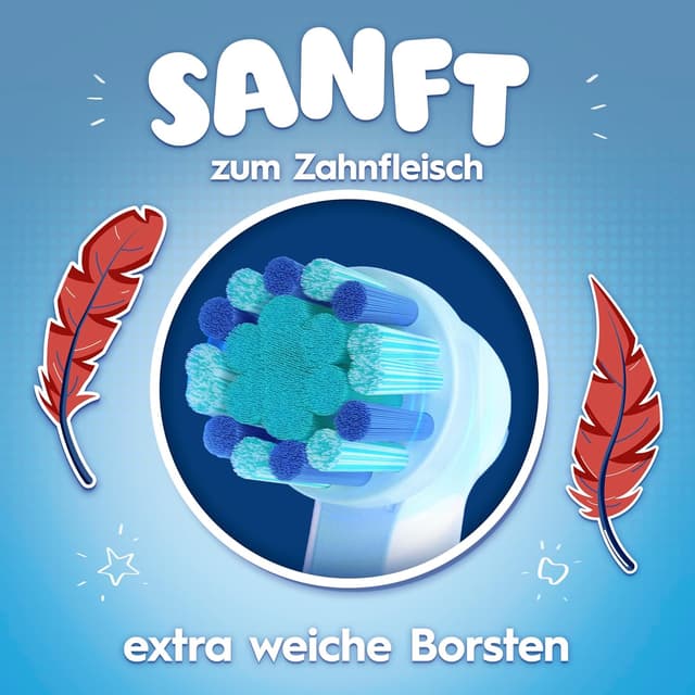 Detalle 2 de Oral-B Pro Kids Spiderman Aufsteckbürsten 8 Stück