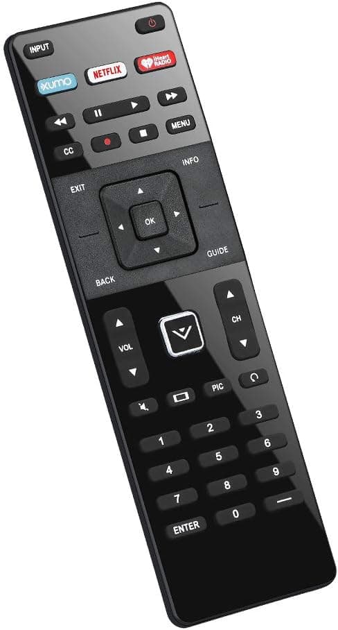 Detalle de UNOCAR Replacement Remote for Vizio Smart TV (XRT-122 compatible) — no programming required