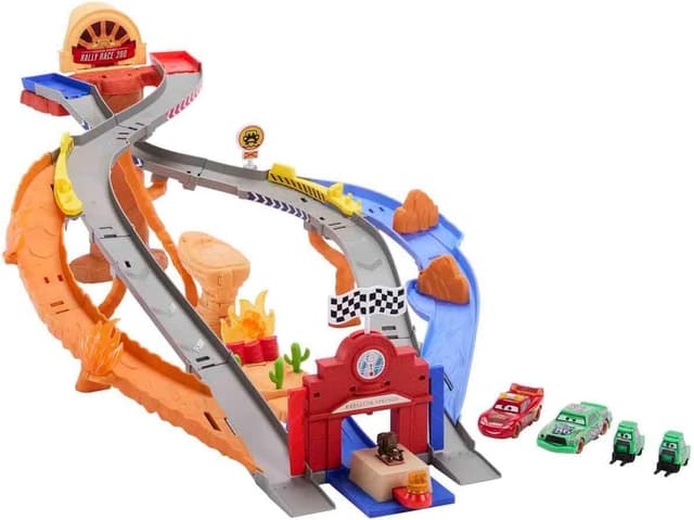 Imagen de Mattel Cars Toy Playset Rescue Raceway 4 en OfertitasTOP