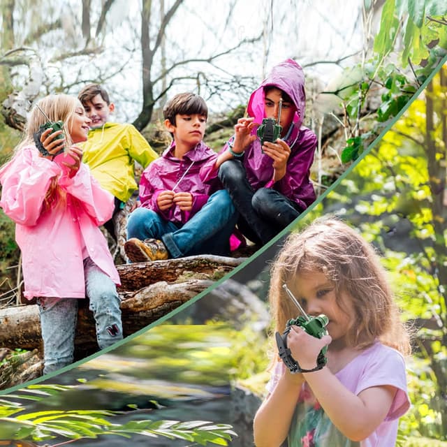 Detalle 1 de Walkie Talkies Watch Spy Watch for Kids (Age 8–12) — 7-in-1 Digital Talkback Watch Toy