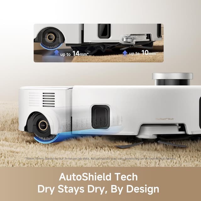 Detalle 2 de Mova Z60 Ultra Roller SA Robot Vacuum and Mop with 26,000Pa Suction, Auto Mop Cleaning Dock & Voice Control