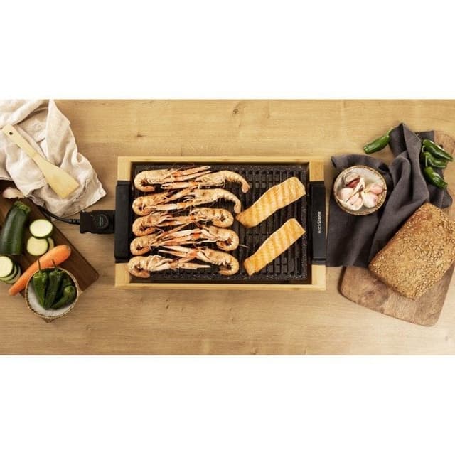Detalle de cecotec Tasty&Grill 2000 Bamboo LineStone 2000W