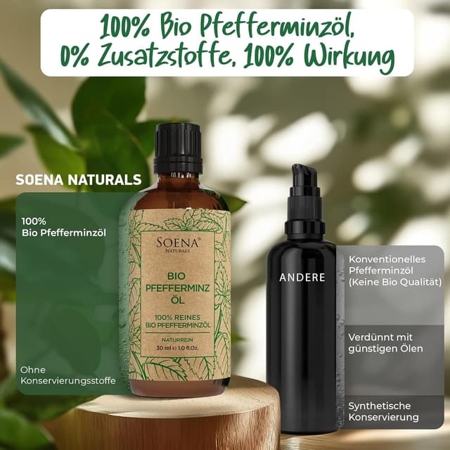 Thumbnail 6 de Bio Pfefferminzöl Pfefferminzöl natürlich