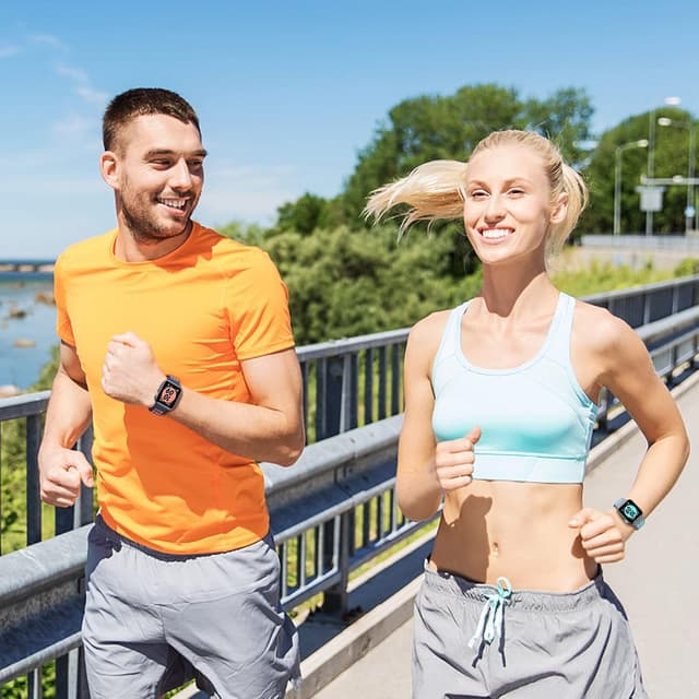 Thumbnail 6 de DigiHero Sport Silicone Watch Straps for Apple Watch (44/46/42/40/45/41/38/49mm) – Breathable, Hypoallergenic Air Holes