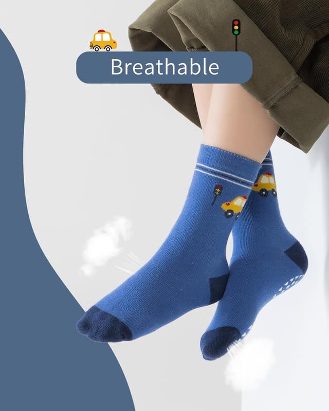 Detalle 2 de Kyopp chaussettes enfant rigolotes en coton (lot de 10) 21-37