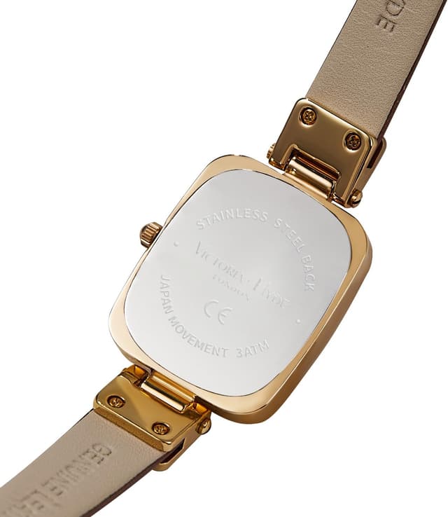 Detalle de VICTORIA HYDE Dainty orologio da polso da donna rettangolare con movimento al quarzo