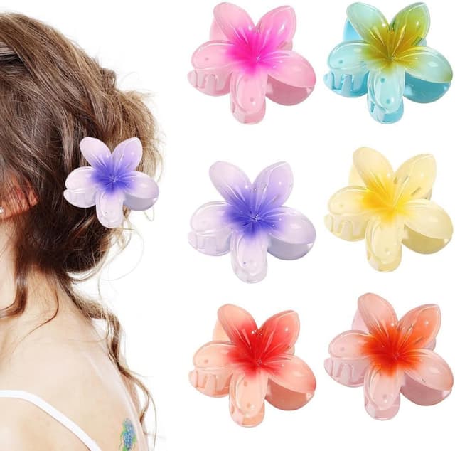 Detalle de Aucuu fermagli capelli Flower 6 clip