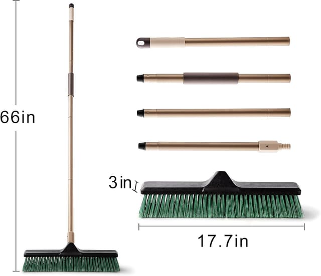 Thumbnail 6 de Eyliden Garden Broom 45cm stiff bristle 🧹