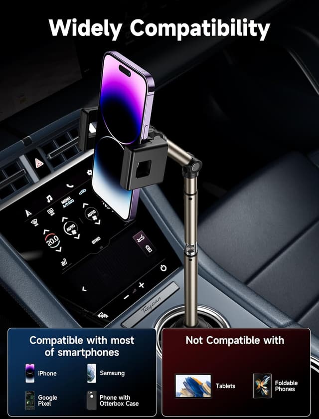 Thumbnail 6 de JSAUX Soporte de Teléfono para Coche 🚗 Ultra Estable y Ajustable