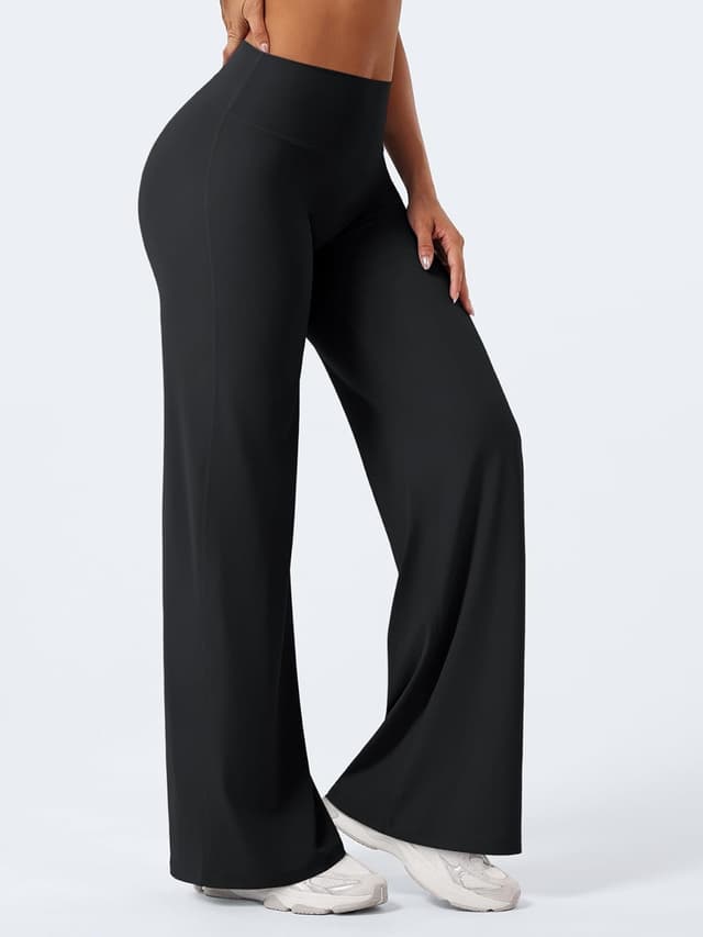 Detalle de Seamless yoga leggings high waist flare