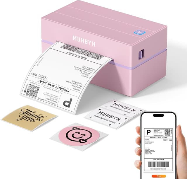 Detalle de Munbyn 130B Bluetooth Shipping Label Printer