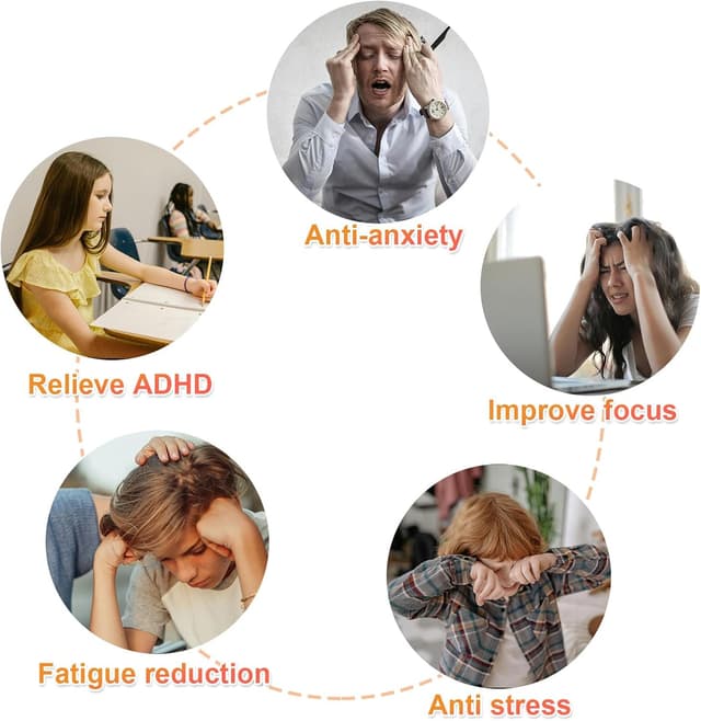 Detalle de Transformable Holiday Fidget Spinners with Deformable Chains (DIY Robot Spinner) — Stress Relief Sensory Toys