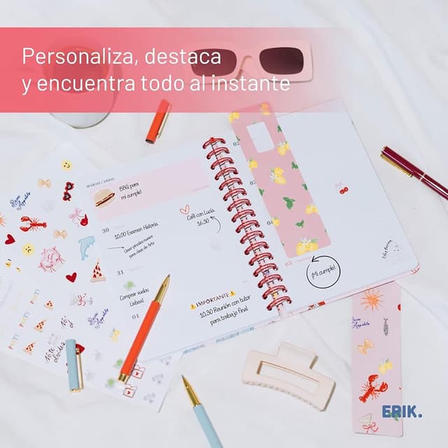 Thumbnail 4 de Grupo Erik Agenda escolar 2025-2026 Semana vista A5