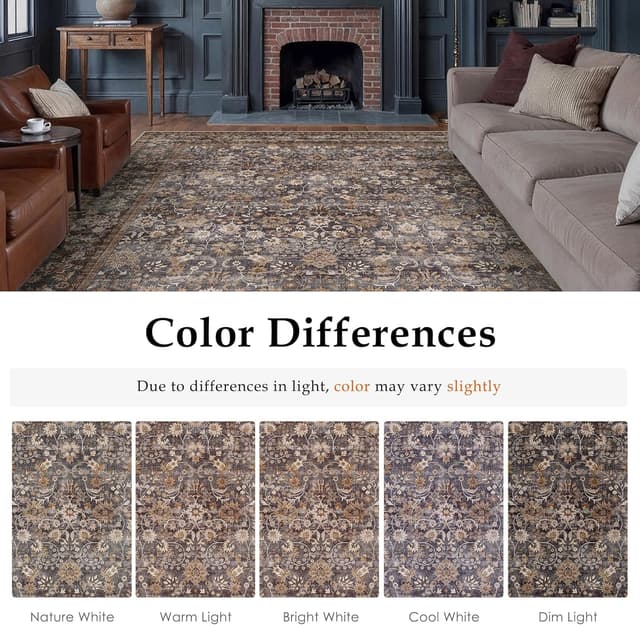 Detalle 2 de PureCozy Vintage Area Rug 240x300cm