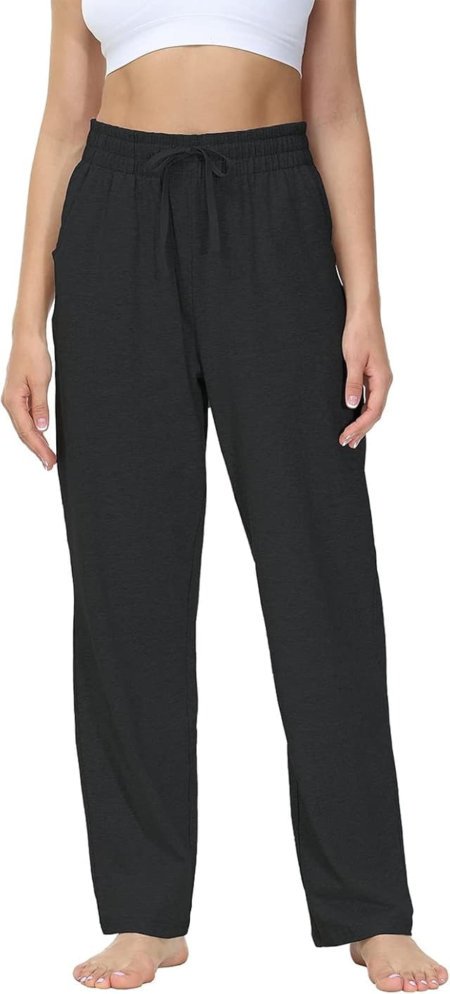 Thumbnail 3 de HMIYA Jogginghose Damen Baumwolle Freizeithose