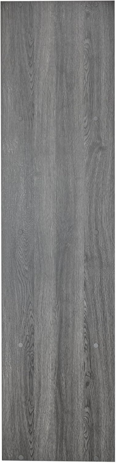 Detalle de Iris Ohyama Mobile CX-4: libreria angolare da parete in legno da 40 cm, 4 livelli (grigio)