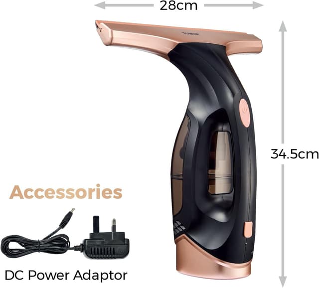 Detalle 2 de Tower T131001BLG window vacuum cleaner 20W