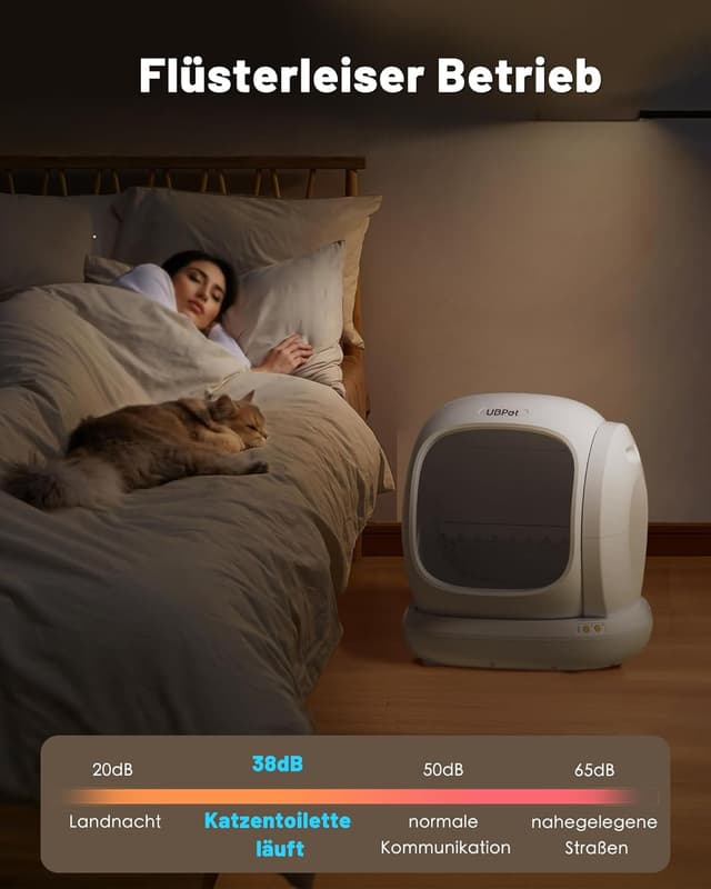 Thumbnail 6 de Selbstreinigende Katzentoilette mit niedrigem Einstieg 🚽