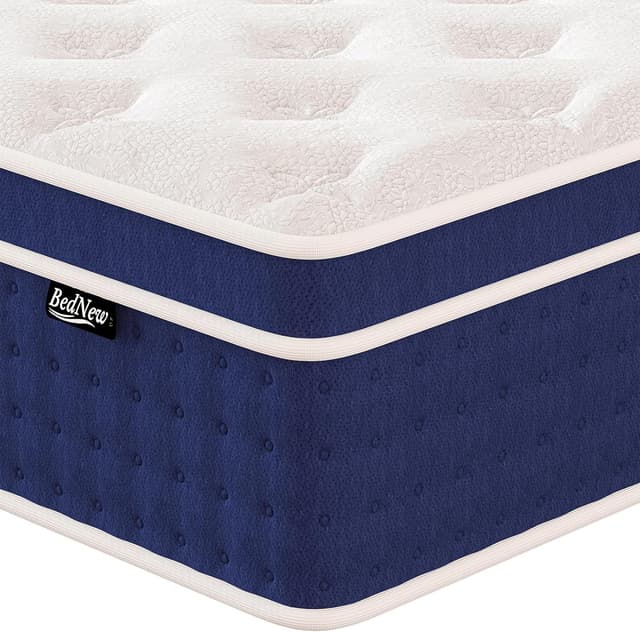 Detalle de Bednew Hybrid Double Mattress 135x190x34cm (34cm), pocket springs with breathable foam