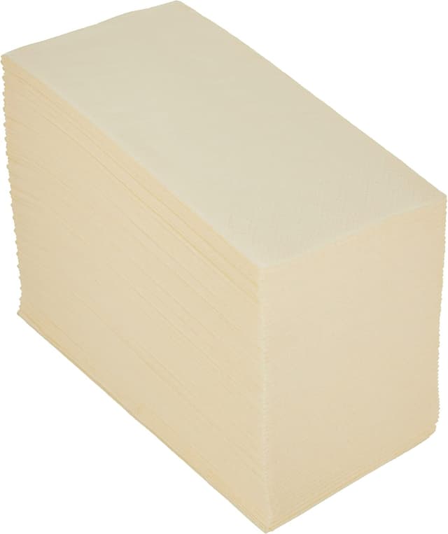 Detalle 2 de Papstar 84579 Serviettes crème 33x33