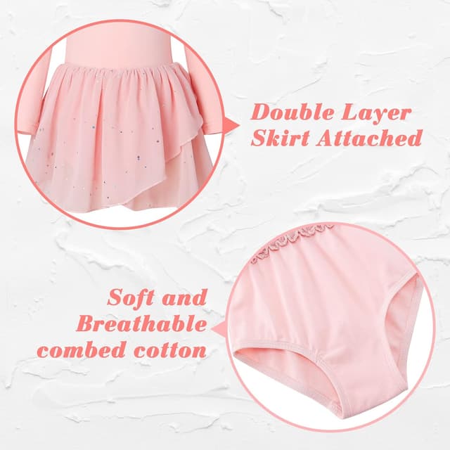 Thumbnail 4 de TUONROAD Girls Ballet Dress 3-10 Years