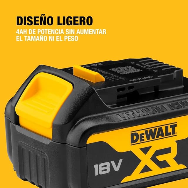 Detalle de DEWALT DCB182-XJ Batería 18 V, 4 Ah