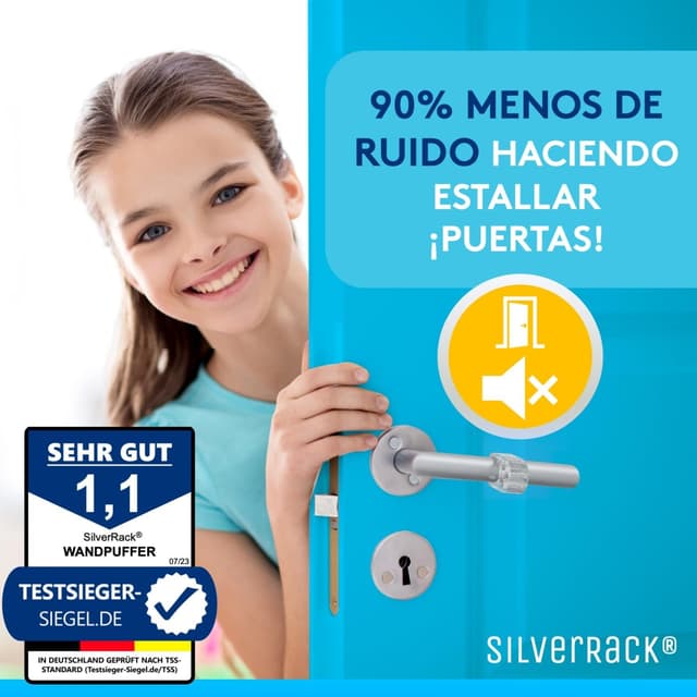 Thumbnail 6 de SilverRack Tope de puerta 10 unidades 🛡