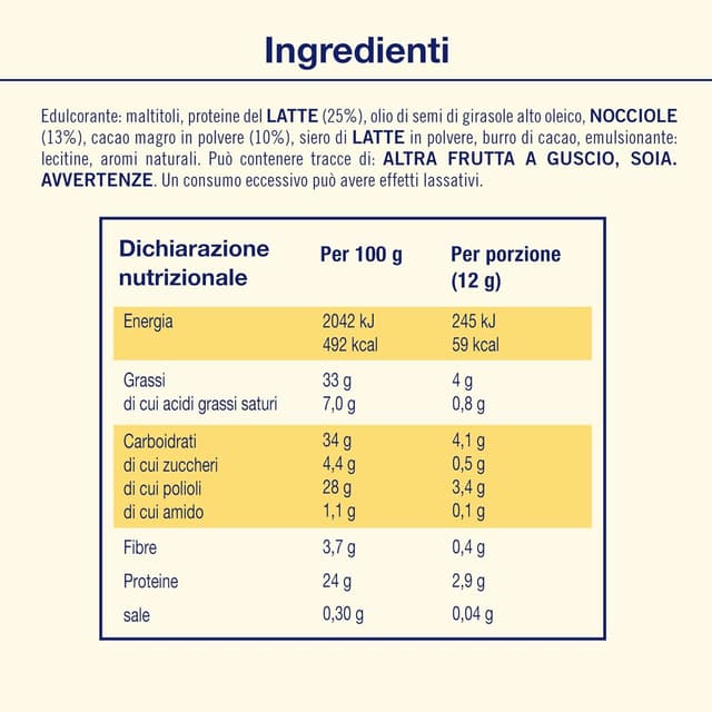 Thumbnail 6 de Enervit Protein Cream Keto 180g 🍫