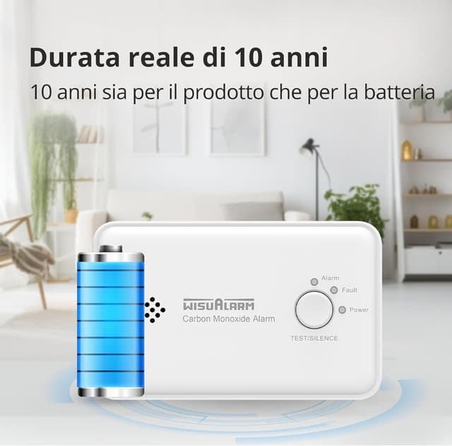 Thumbnail 5 de Rilevatore Monossido di Carbonio 10 Anni