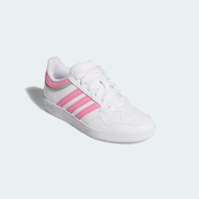 Detalle 2 de adidas Zapatilla Hoops 4.0 para adolescentes en color blanco