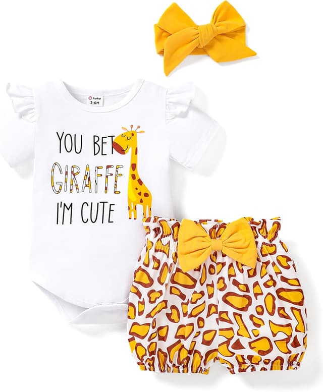 Imagen de PATPAT Ensembles bébé fille 95% coton 0-18 mois 👶 en OfertitasTOP