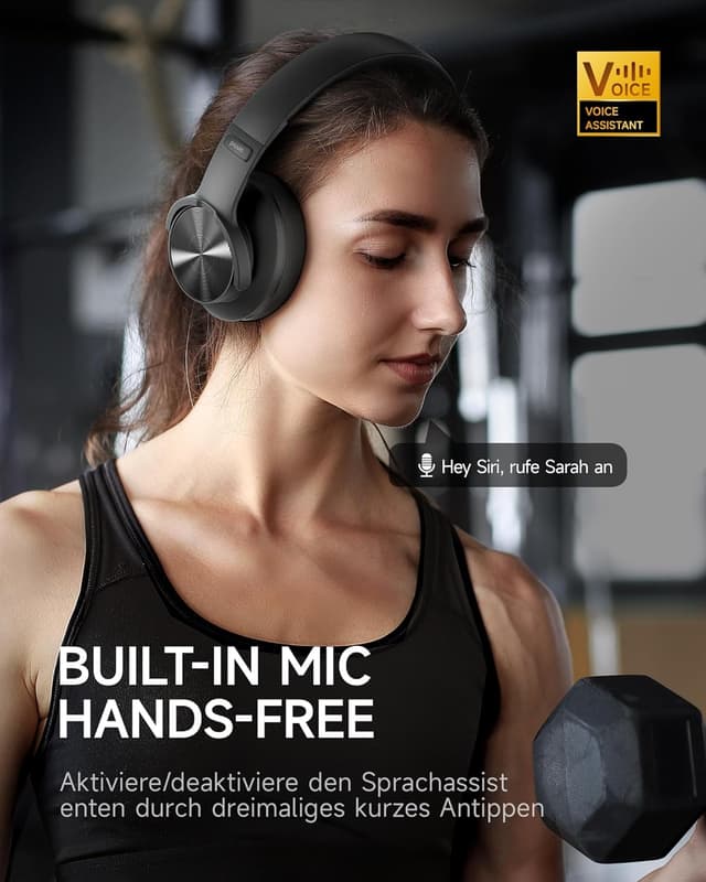 Detalle 2 de Picun B8 Bluetooth-Kopfhörer 120 Stunden