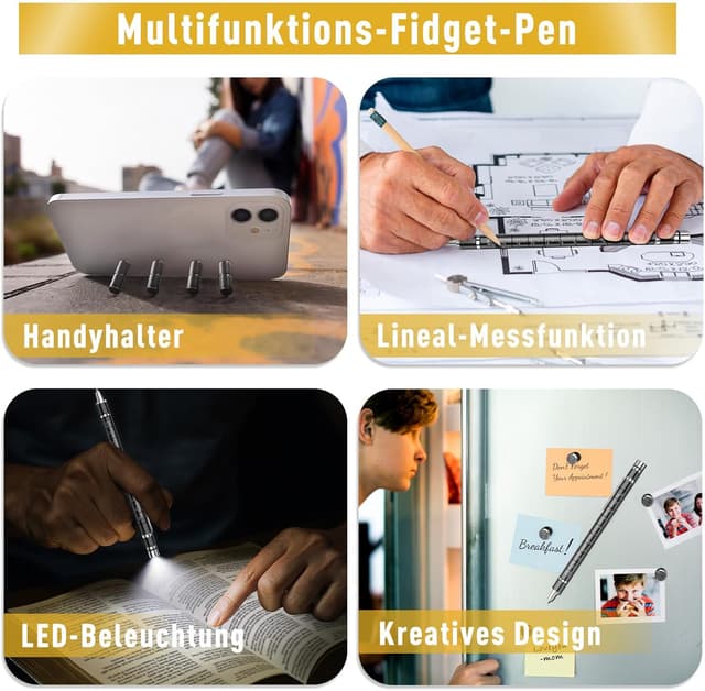 Detalle 2 de Hinshark Magnetischer Fidget Pen