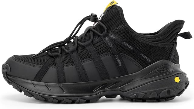 Detalle 2 de FitVille Chaussures de randonnée homme extra-larges respirantes antidérapantes