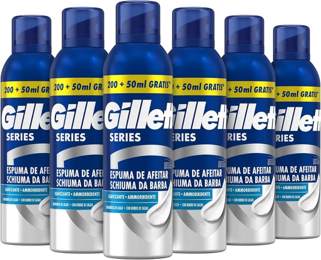 Detalle de Gillette Series espuma de afeitar 250 ml