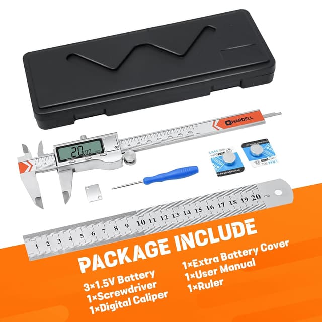 Thumbnail 6 de Calibre Digital 150mm Pie de Rey con Pantalla LCD