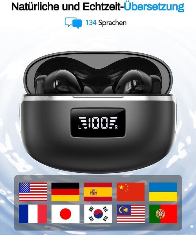 Detalle 2 de ki übersetzer kopfhörer 60H Akku