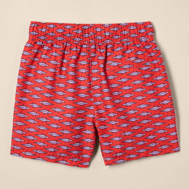 Detalle de Pantaloncini da bagno Amazon Essentials ad asciugatura rapida per bambini e ragazzi