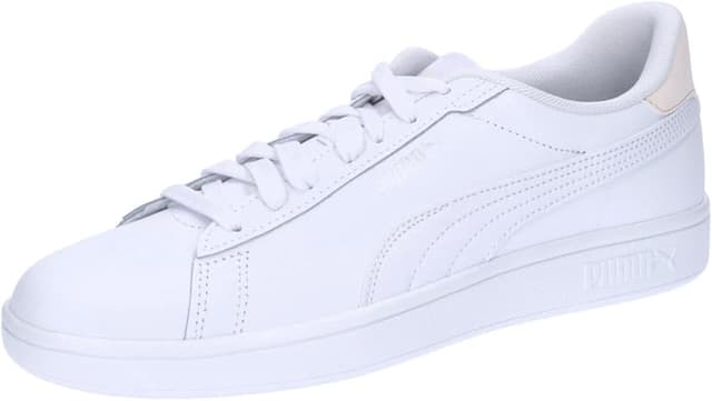 Detalle de PUMA Smash 3.0 L - Zapatillas Unisex Adulto 👟 White Rosebay Silver