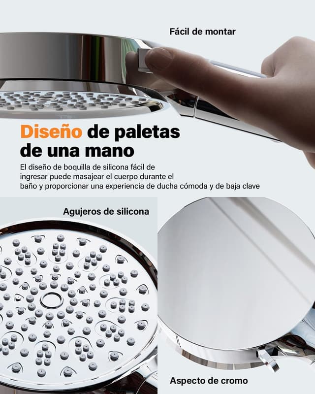 Thumbnail 5 de Cobbe Alcachofa de Ducha con Filtro y 6 Modos