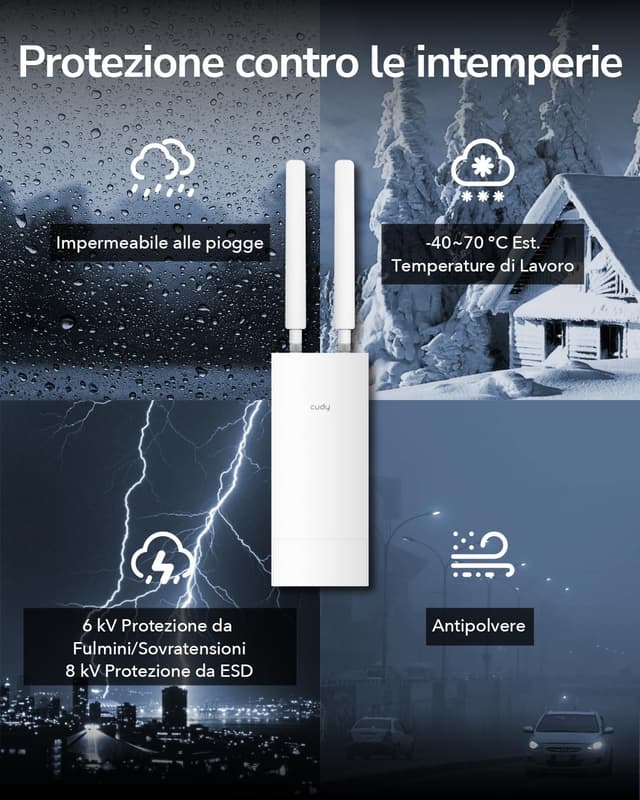 Thumbnail 5 de Cudy AP AX3000 outdoor 3000 Mbps