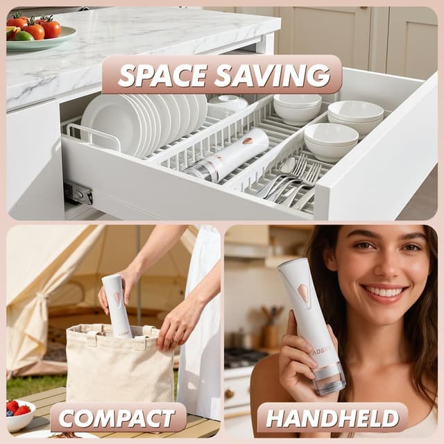 Thumbnail 3 de Compact Vacuum Sealer Handheld Vacuum Sealer for Food