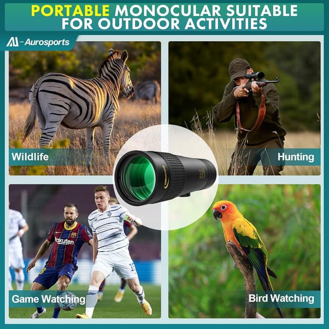 Thumbnail 6 de Aurosports 10-30x40 Zoom Monocular for Birdwatching ðŸ”