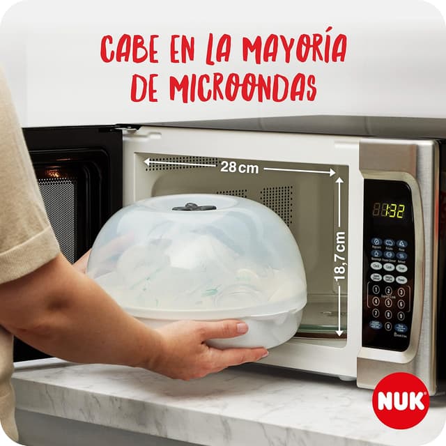 Thumbnail 3 de NUK Micro Express Plus esterilizador 4 min 📷