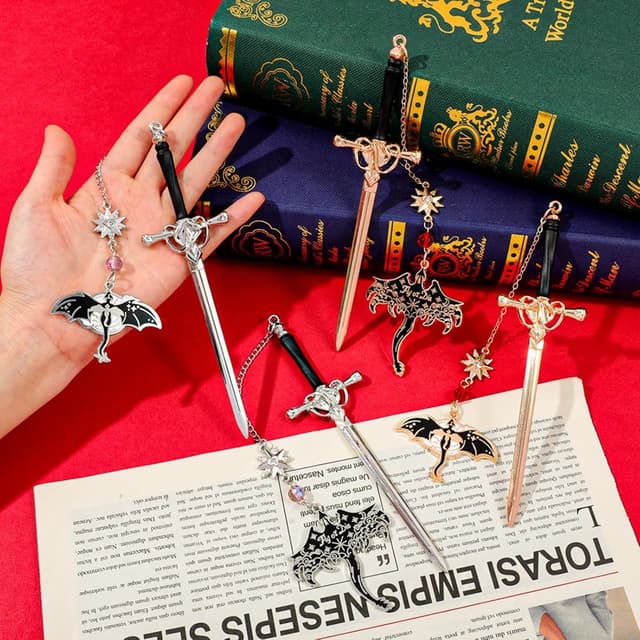 Thumbnail 4 de Dragon Bookmark Fourth Wing