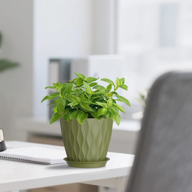 Thumbnail 6 de Homeuouz 12.5cm Plant Pots 6-Pack