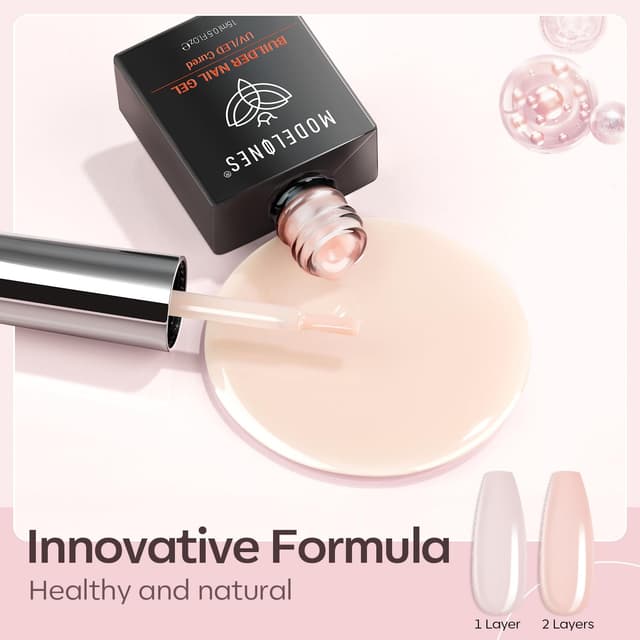 Thumbnail 5 de Modelones Aufbaugel Milky Rose 8in1 15ml